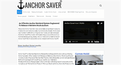 Desktop Screenshot of anchorsaver.com
