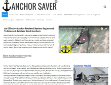 Tablet Screenshot of anchorsaver.com